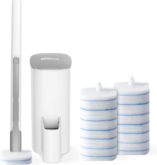 Disposable Toilet Brush All-in-1 Cleaner