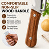 Wooden Handle Vegetable Peeler Set